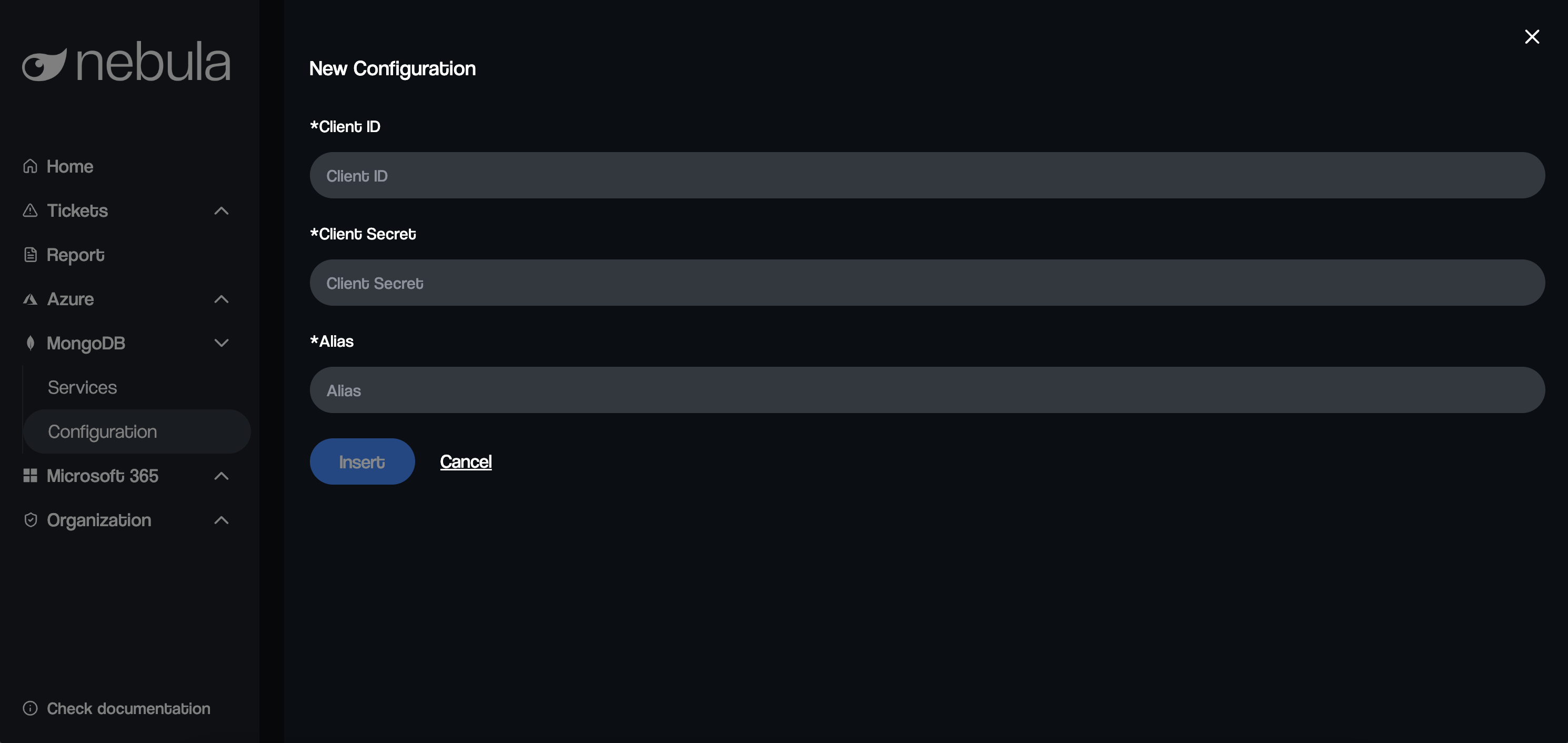 Create a MongoDB Integration